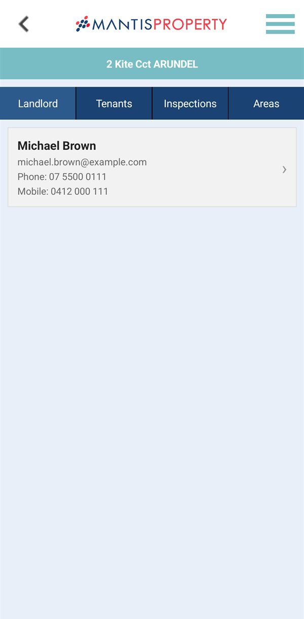 Mantis PM tenancy